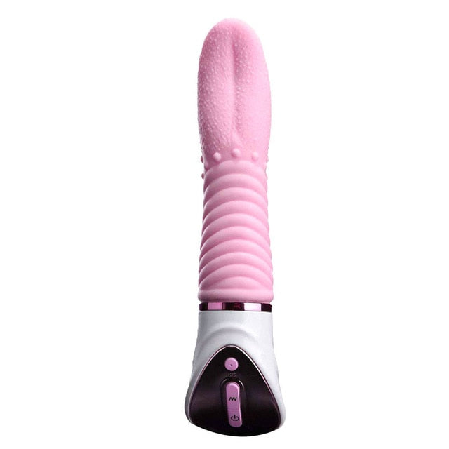 Masseur vibrant pour point G et sexe oral à 10 vitesses