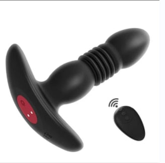 Teleskop Vibrierender Butt-Plug Anal Vibrator Wireless Remote Sex Spielzeug für Frauen Ass Anal Dildo Prostata Massager Männer Buttplug