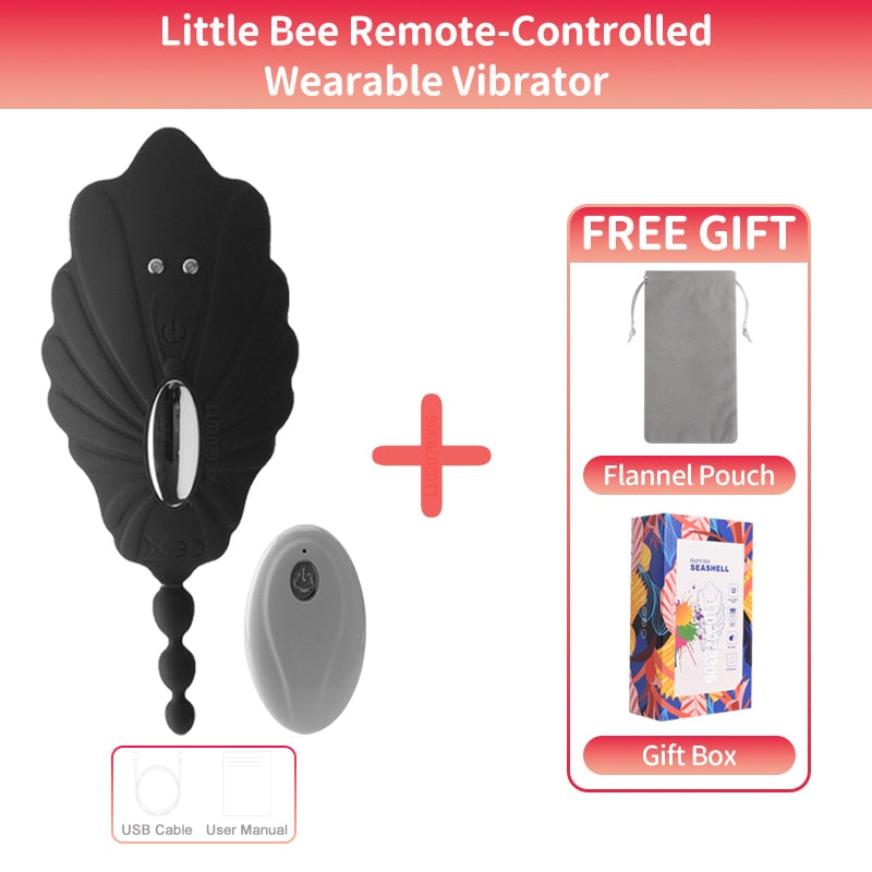 Little bee remote controlled wearable vibrator